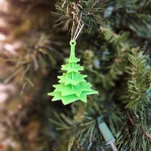 3D Printed Christmas Tree Ornament